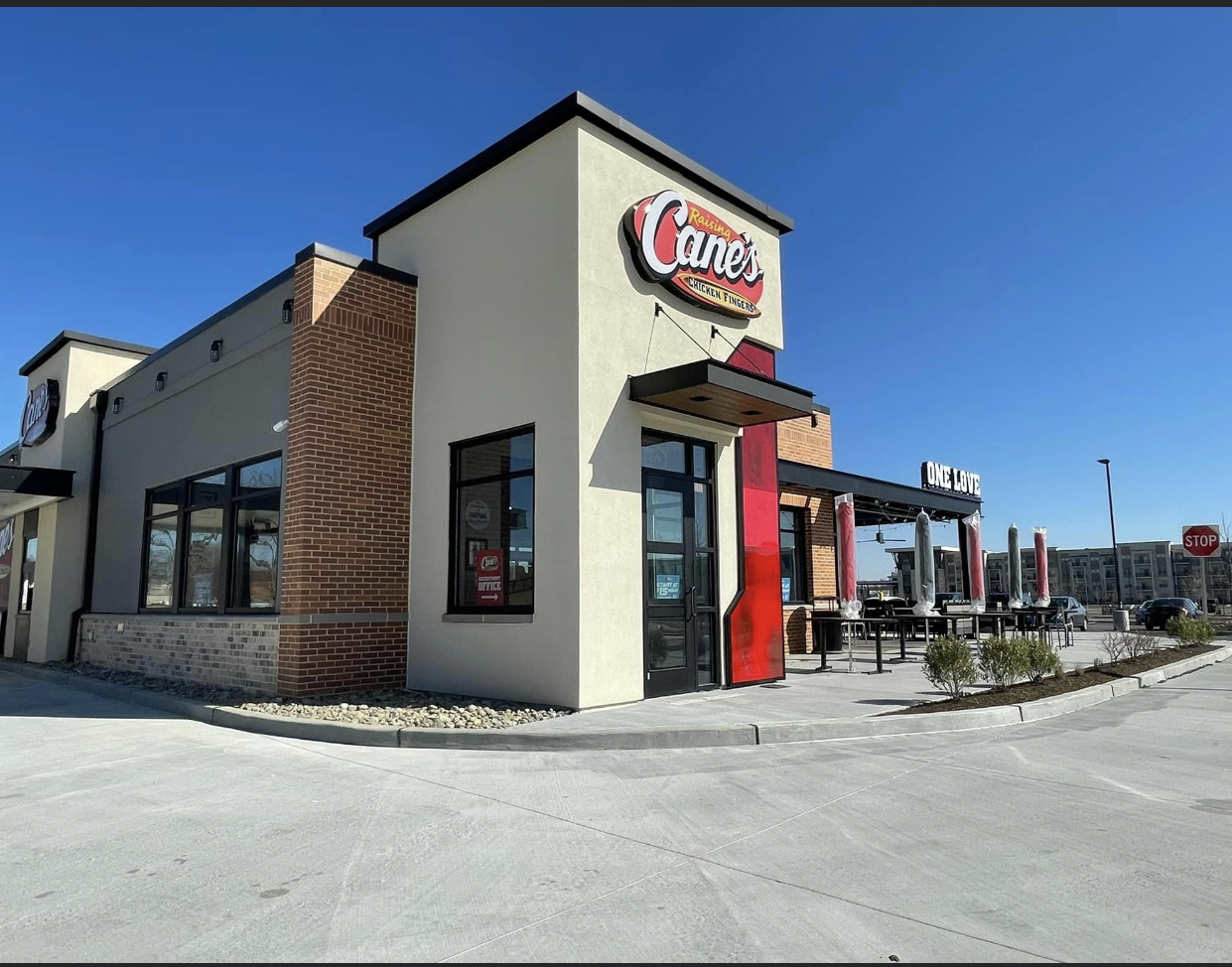Electrical work at Raising Cane's Chicken